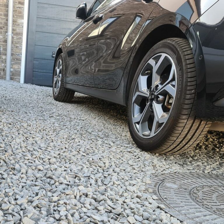 Allée De Garage Cailloux
